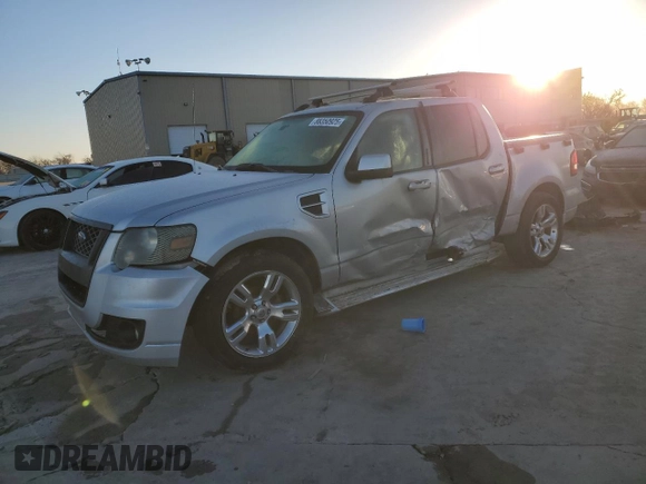 2010 Ford Explorer Sport Trac Limited with VIN 1FMEU3D80AUA33565, listed as a Copart auction lot 88350925 with 101,649 mi miles and Salvage title. Bid and sale history available at DreamBid. Image 1.