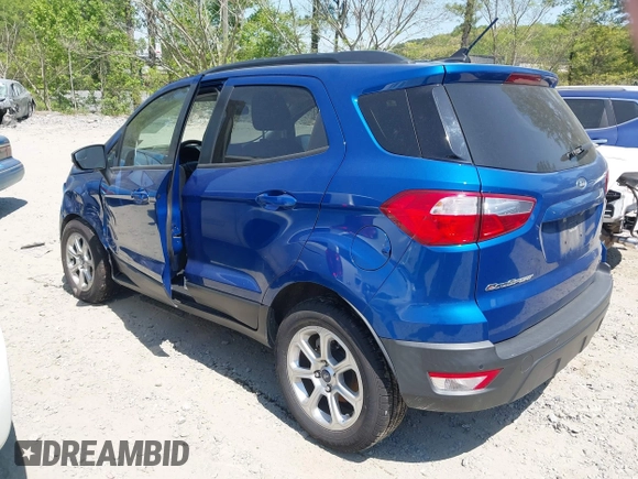 2020 Ford EcoSport SE z VIN MAJ3S2GE9LC311360, wystawiony jako IAAI lot #42031058 z przebiegiem 46 365 mil mil oraz . Historia ofert i sprzedaży dostępna na DreamBid. Obrazek 3.