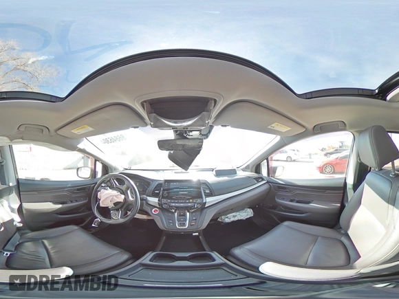 2019 Honda Odyssey EX-L with VIN 5FNRL6H75KB106578, listed as a Copart auction lot 86846304 with 38,769 mi miles and Salvage Title. Bid and sale history available at carsss.com. Image 14.