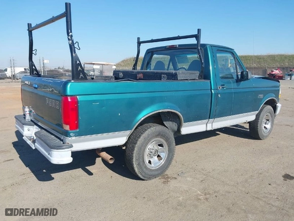 1996 Ford Pickup with VIN 1FTEF14Y4TLA45410, listed as a IAAI auction lot 41360772 with 264,237 mi miles. Bid and sale history available at carsss.com. Image 4.