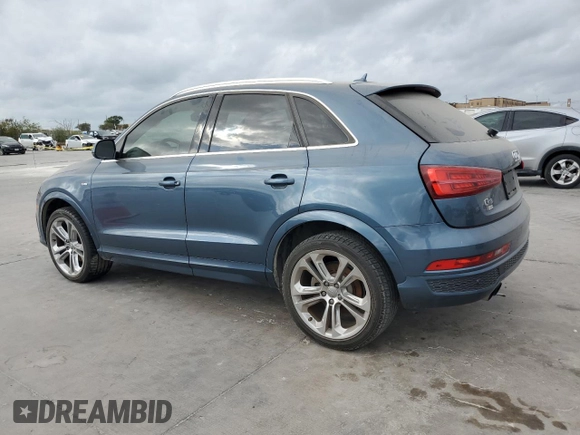 2016 Audi Q3 Prestige with VIN WA1FFCFS9GR012070, listed as a Copart auction lot 78445204 with 89,395 mi miles and Clean title. Bid and sale history available at DreamBid. Image 2.