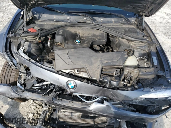 2014 BMW 3 Series 328i with VIN WBA3A5G50ENP33259, listed as a Copart auction lot 57330615 with 217,779 mi miles and Salvage title. Bid and sale history available at DreamBid. Image 11.