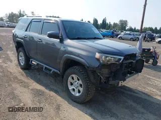 2018 Toyota 4Runner SR5 с VIN JTEBU5JR7J5490718, выставлен на аукционе IAAI как лот 42551721 с пробегом 111 237 миль миль и . История ставок и продаж доступна на DreamBid. Изображение 1.