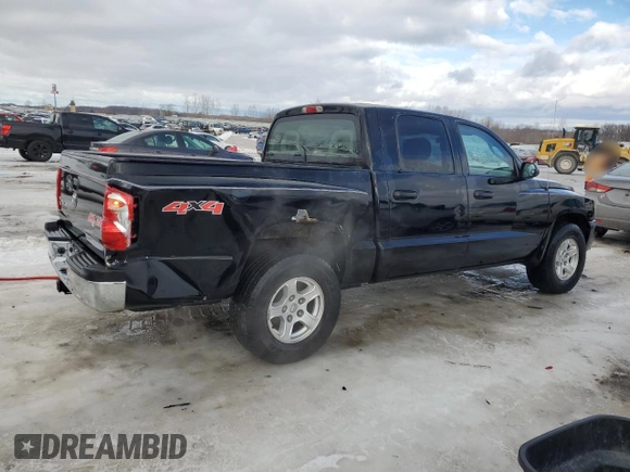 2006 Dodge Dakota SLT with VIN 1D7HW48K86S534123, listed as a Copart auction lot 42533335 with 139,477 mi miles and Clean Title. Bid and sale history available at carsss.com. Image 3.