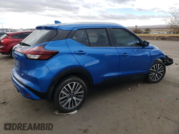 2023 Nissan Kicks SV with VIN 3N1CP5CV8PL523330, listed as a Copart auction lot 82406904 with 40,624 mi miles and Clean Title. Bid and sale history available at DreamBid. Image 3.