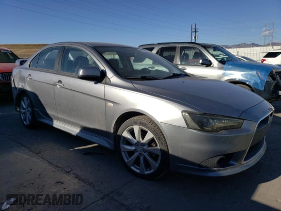 2014 Mitsubishi Lancer GT with VIN JA32U8FW0EU006287, listed as a Copart auction lot 80838564 with 120,652 mi miles and Salvage Title. Bid and sale history available at carsss.com. Image 4.
