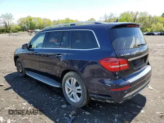 2017 Mercedes-Benz GLS 450 with VIN 4JGDF6EE1HA850745, listed as a Copart auction lot 53013644 with Not Provided miles and Salvage Title. Bid and sale history available at DreamBid. Image 2.
