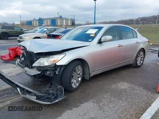 2009 Hyundai Genesis with VIN KMHGC46E29U036130, listed as a IAAI auction lot 41136708 with 145,256 mi miles and . Bid and sale history available at DreamBid. Image 17.