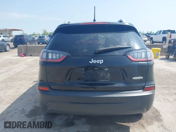 2019 Jeep Cherokee Latitude Plus with VIN 1C4PJLLB3KD377525, listed as a IAAI auction lot 41894239 with 143,711 mi miles and . Bid and sale history available at DreamBid. Image 16.