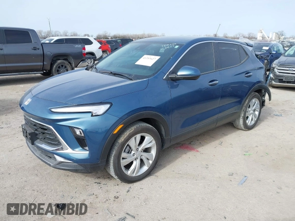 2024 Buick Encore GX Preferred with VIN KL4AMBS23RB173591, listed as a IAAI auction lot 41353427 with 10,562 mi miles and . Bid and sale history available at DreamBid. Image 17.