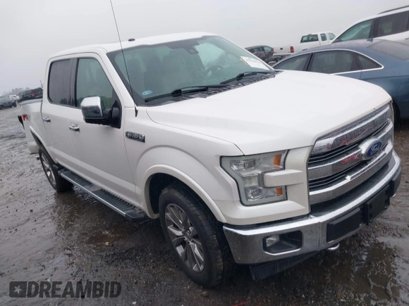 2017 Ford F-150 XL with VIN 1FTEW1EF2HKD05328, listed as a IAAI auction lot 41544424 with 159,107 mi miles. Bid and sale history available at carsss.com. Image 1.