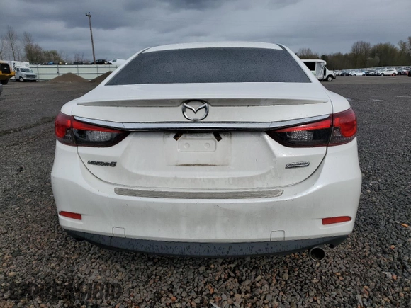 2014 Mazda Mazda6 i Touring with VIN JM1GJ1T69E1114677, listed as a Copart auction lot 50929445 with 237,700 mi miles and Salvage Title. Bid and sale history available at carsss.com. Image 6.