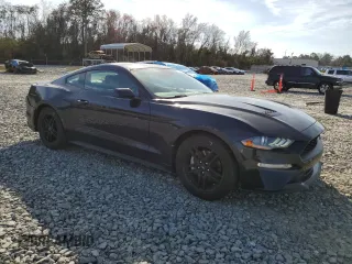 2021 Ford Mustang EcoBoost with VIN 1FA6P8TH3M5132884, listed as a Copart auction lot 40433163 with 27,819 mi miles. Bid and sale history available at carsss.com. Image 4.