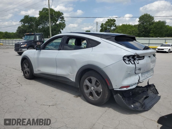 2023 Ford Mustang Mach-E Select with VIN 3FMTK1R49PMA99049, listed as a Copart auction lot 61630355 with 9,691 mi miles and Salvage title. Bid and sale history available at DreamBid. Image 2.