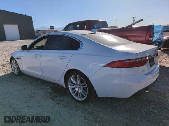 2016 Jaguar XF 35t Prestige with VIN SAJBE4BV1GCY08779, listed as a Copart auction lot 41801805 with 69,455 mi miles and Salvage Title. Bid and sale history available at carsss.com. Image 2.
