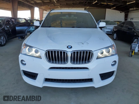 2013 BMW X3 xDrive35i with VIN 5UXWX7C54DL978591, listed as a Copart auction lot 46570455 with 99,671 mi miles and Salvage Title. Bid and sale history available at DreamBid. Image 5.