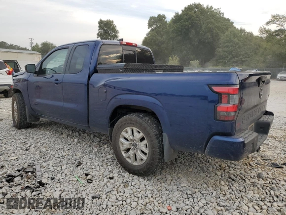 2022 Nissan Frontier S with VIN 1N6ED1CL8NN623704, listed as a Copart auction lot 71181884 with 92,307 mi miles and Clean Title. Bid and sale history available at carsss.com. Image 2.