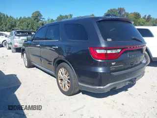 2014 Dodge Durango Citadel with VIN 1C4SDJETXEC390326, listed as a IAAI auction lot 40620779 with 119,537 mi miles and . Bid and sale history available at DreamBid. Image 3.