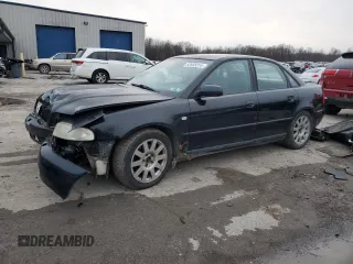 2000 Audi A4 с VIN WAUDC28D4YA127848, выставлен на аукционе Copart как лот 82035314 с пробегом 260 362 миль миль и Списание • Salvage title. История ставок и продаж доступна на DreamBid. Изображение 1.