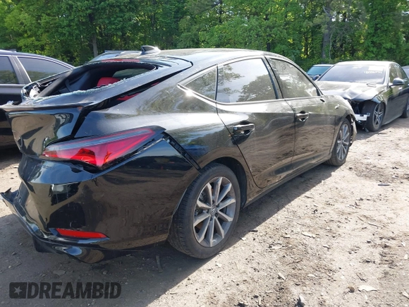 2025 Acura Integra w/A-Spec Package with VIN 19UDE4H34SA005757, listed as a IAAI auction lot 42329881 with 30,700 mi miles and . Bid and sale history available at DreamBid. Image 4.