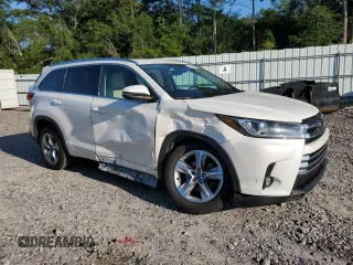 2018 Toyota Highlander Limited with VIN 5TDYZRFH3JS240703, listed as a Copart auction lot 61440485 with 83,363 mi miles and Salvage title. Bid and sale history available at DreamBid. Image 4.