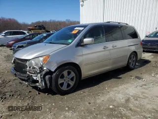2008 Honda Odyssey Touring z VIN 5FNRL38988B077652, wystawiony jako Copart lot #50748745 z przebiegiem 198 180 mil mil oraz Szkoda całkowita • Salvage title. Historia ofert i sprzedaży dostępna na DreamBid. Obrazek 1.