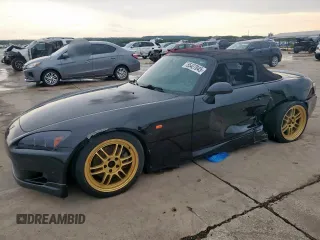 2000 Honda S2000 z VIN JHMAP1145YT002603, wystawiony jako Copart lot #55427045 z przebiegiem 163 228 mil mil oraz Szkoda całkowita • Salvage title. Historia ofert i sprzedaży dostępna na DreamBid. Obrazek 1.