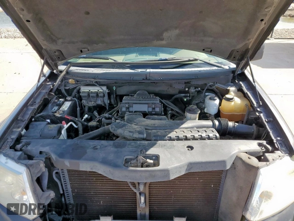 2005 Ford F-150 XLT with VIN 1FTPX12575NB60735, listed as a Copart auction lot 49598075 with 153,360 mi miles and Salvage title. Bid and sale history available at DreamBid. Image 11.