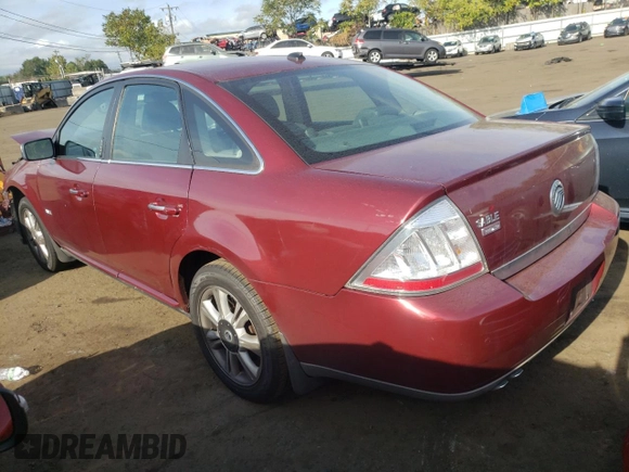 2008 Mercury Sable Premier с VIN 1MEHM42W08G610580, выставлен на аукционе Copart как лот 72131964 с пробегом Не указан миль и Списание • Salvage title. История ставок и продаж доступна на DreamBid. Изображение 2.