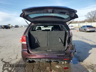 2012 Kia Sorento SX with VIN 5XYKW4A26CG229179, listed as a Copart auction lot 46471675 with 191,901 mi miles and Salvage Title. Bid and sale history available at carsss.com. Image 6.