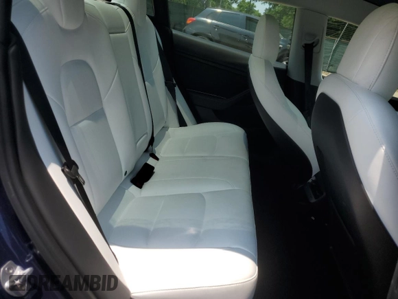 2023 Tesla Model 3 with VIN 5YJ3E1EAXPF419636, listed as a Copart auction lot 59754495 with 14,407 mi miles and Salvage title. Bid and sale history available at DreamBid. Image 10.