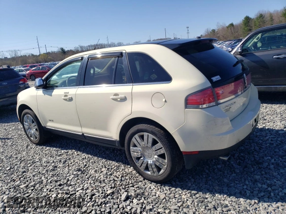 2007 Lincoln MKX with VIN 2LMDU88C77BJ02696, listed as a Copart auction lot 52804485 with 127,834 mi miles and Clean Title. Bid and sale history available at carsss.com. Image 2.