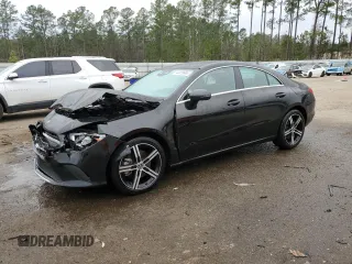 2020 Mercedes-Benz CLA 250 with VIN WDD5J4GB1LN021938, listed as a Copart auction lot 44419995 with 95,021 mi miles and Salvage Title. Bid and sale history available at DreamBid. Image 1.