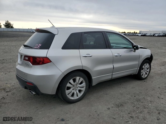 2010 Acura RDX Tech Pkg with VIN 5J8TB1H53AA007650, listed as a Copart auction lot 44454495 with 65,402 mi miles and Salvage Title. Bid and sale history available at carsss.com. Image 3.