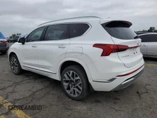 2023 Hyundai Santa Fe Calligraphy с VIN 5NMS5DAL7PH557105, выставлен на аукционе Copart как лот 62809315 с пробегом Не указан миль и Чистый • Clean title. История ставок и продаж доступна на DreamBid. Изображение 2.