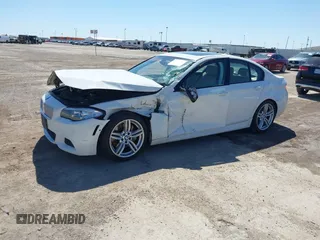 2013 BMW 5 Series 550i with VIN WBAFR9C5XDDX79916, listed as a IAAI auction lot 41776449 with 126,506 mi miles and . Bid and sale history available at carsss.com. Image 14.