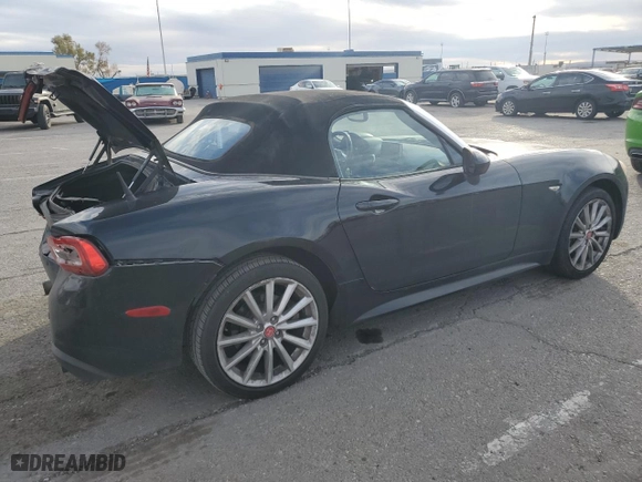 2017 FIAT 124 Spider Classica with VIN JC1NFAEK1H0107572, listed as a Copart auction lot 82452144 with 98,954 mi miles and Salvage Title. Bid and sale history available at carsss.com. Image 3.