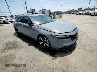 2024 Honda Accord Sport with VIN 1HGCY2F57RA001983, listed as a Copart auction lot 57445715 with 21,382 mi miles and Salvage title. Bid and sale history available at DreamBid. Image 13.