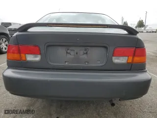 1996 Honda Civic EX with VIN 1HGEJ8146TL091427, listed as a Copart auction lot 53537235 with 132,490 mi miles and Salvage Title. Bid and sale history available at carsss.com. Image 6.