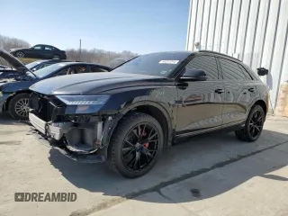 2019 Audi Q8 Prestige with VIN WA1FVAF12KD005868, listed as a Copart auction lot 49251245 with 43,878 mi miles and Salvage Title. Bid and sale history available at carsss.com. Image 1.