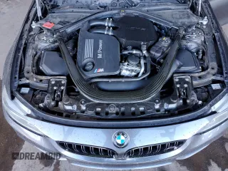 2015 BMW M4 with VIN WBS3R9C54FK335119, listed as a Copart auction lot 42120434 with 57,384 mi miles. Bid and sale history available at carsss.com. Image 11.
