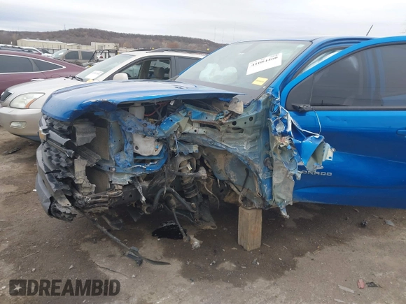 2022 Chevrolet Colorado 2WD Work Truck with VIN 1GCGSBEA9N1313622, listed as a IAAI auction lot 41084460 with 70,089 mi miles and . Bid and sale history available at DreamBid. Image 6.