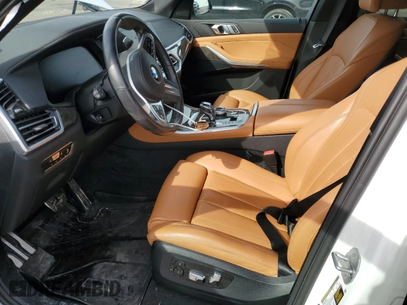 2022 BMW X5 xDrive40i with VIN 5UXCR6C06N9M32014, listed as a Copart auction lot 49576825 with Not Provided miles and Salvage Title. Bid and sale history available at DreamBid. Image 7.