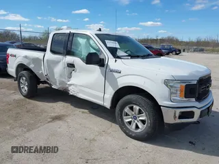 2020 Ford F-150 XL with VIN 1FTEX1EP2LFB85327, listed as a IAAI auction lot 42156000 with 53,664 mi miles and . Bid and sale history available at DreamBid. Image 1.