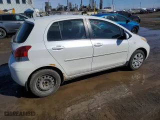 2009 Toyota Yaris with VIN JTDKT923395254782, listed as a Copart auction lot 49500505 with 164,957 mi miles and Salvage Title. Bid and sale history available at carsss.com. Image 3.