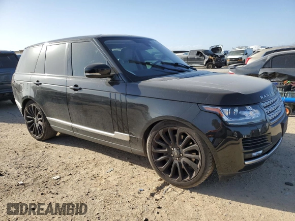 2016 Land Rover Range Rover Supercharged with VIN SALGS2EF7GA309334, listed as a Copart auction lot 48387365 with 115,745 mi miles and Clean title. Bid and sale history available at DreamBid. Image 4.
