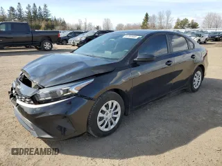 2024 Kia Forte LX with VIN 3KPF24AD9RE808865, listed as a Copart auction lot 51782695 with 42,831 mi miles and Salvage Title. Bid and sale history available at carsss.com. Image 1.