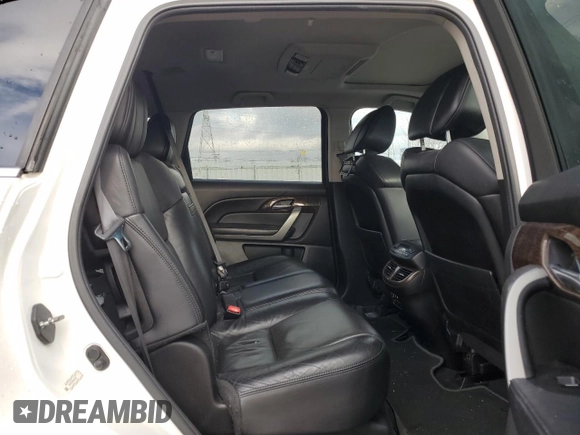 2013 Acura MDX Advance Pkg with VIN 2HNYD2H61DH001407, listed as a Copart auction lot 81620824 with 0 mi miles and Salvage Title. Bid and sale history available at carsss.com. Image 11.