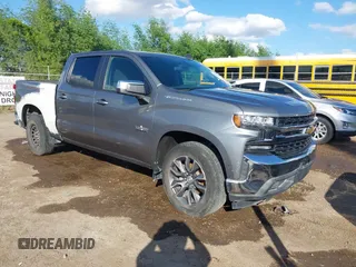2020 Chevrolet Silverado 1500 LT with VIN 3GCPWCEKXLG169337, listed as a IAAI auction lot 40701140 with 73,675 mi miles. Bid and sale history available at carsss.com. Image 1.