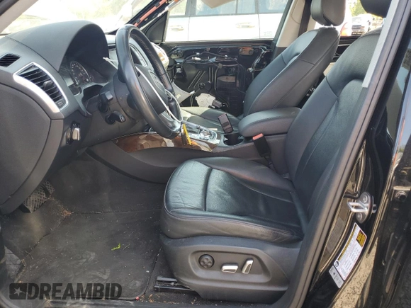 2015 Audi Q5 Premium Plus with VIN WA1LFAFP5FA136367, listed as a Copart auction lot 55158815 with 76,426 mi miles and Salvage title. Bid and sale history available at DreamBid. Image 7.